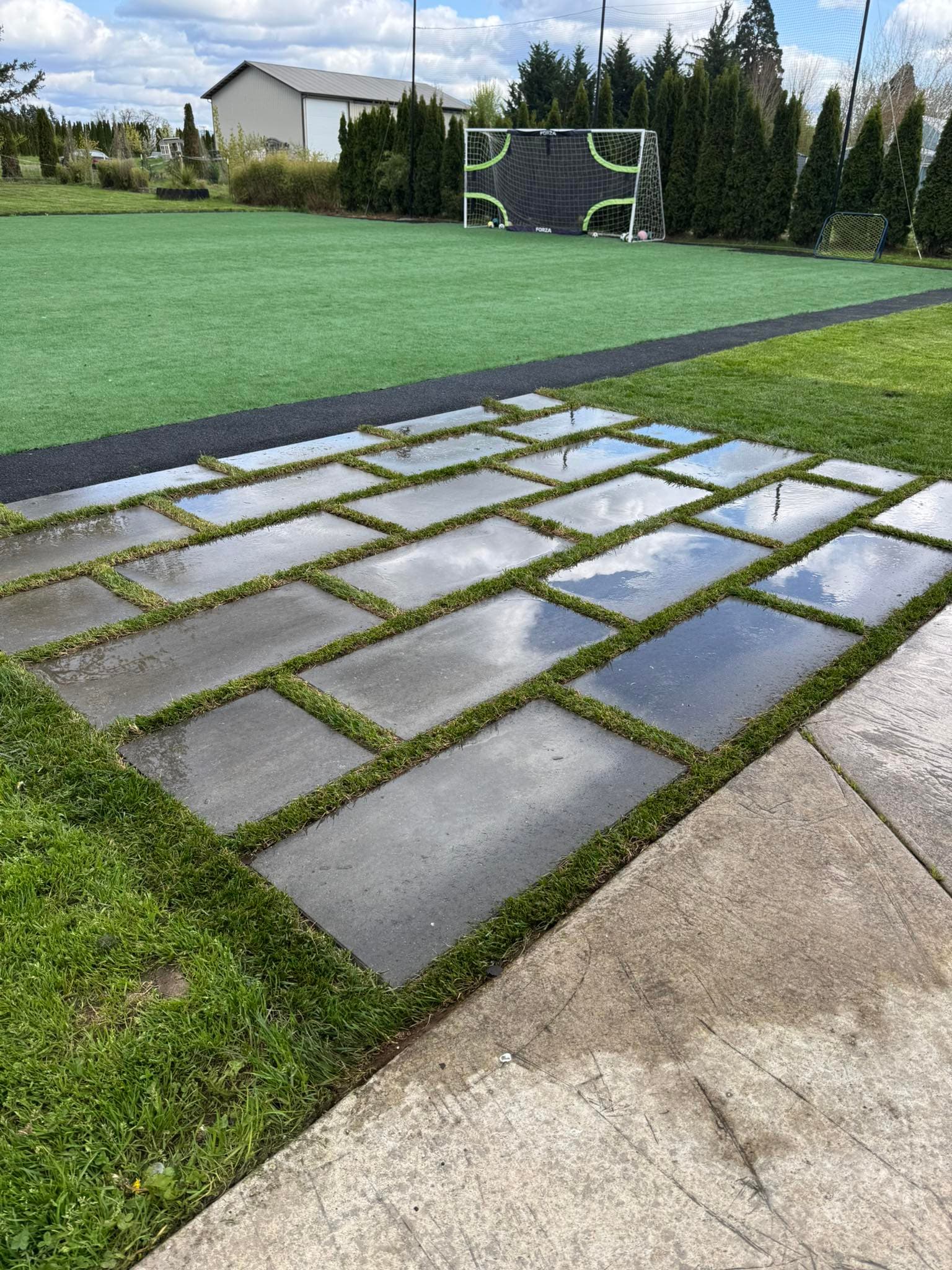 Manicured residential property by GI Landscape