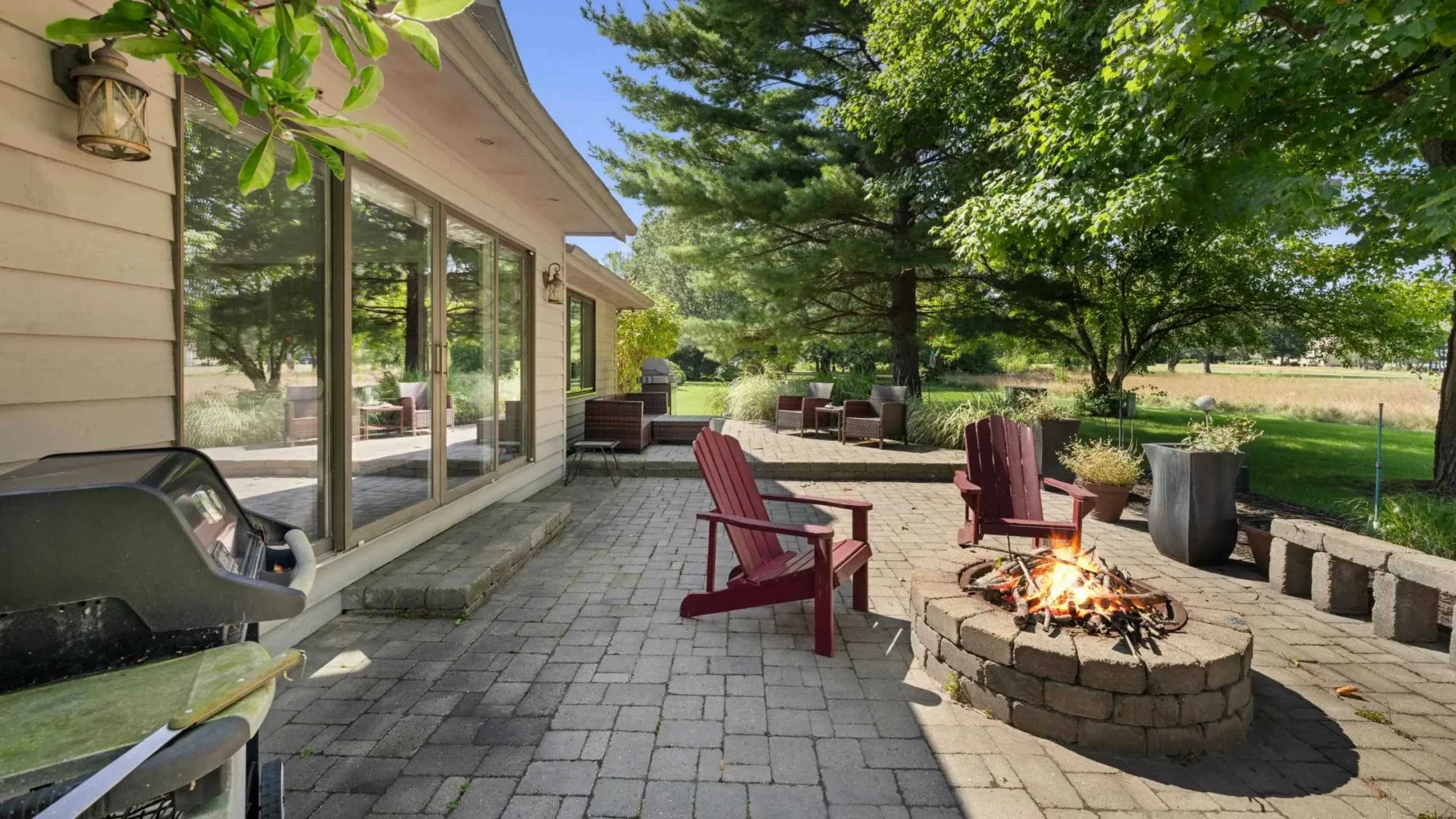 Paver patio installation in the Portland metro